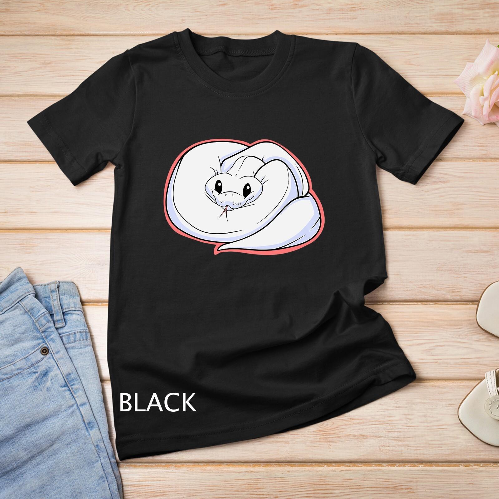Cuteness Ball Python T-Shirt Mens Womens Tees Top Unisex T-Shirt Mens Womens Tees Top M
