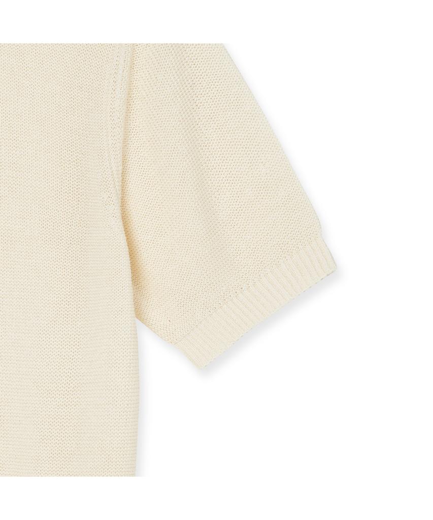 IOLO Cool Linen Half Collar_Ivory