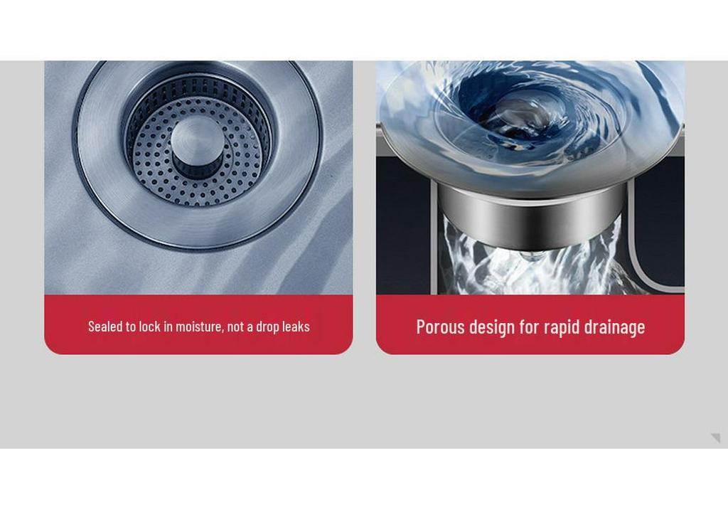 Universal Kitchen Sink Drain Stopper & Filter Screen for Vegetable Wash Basin and Dishwashing Pool