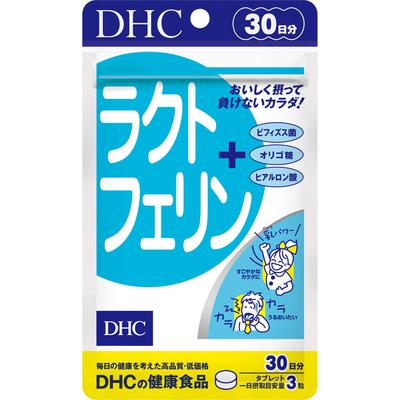 DHC Lactoferrin Nahrungsergänzungsmittel 90 Tabletten, 30-Tagesvorrat
