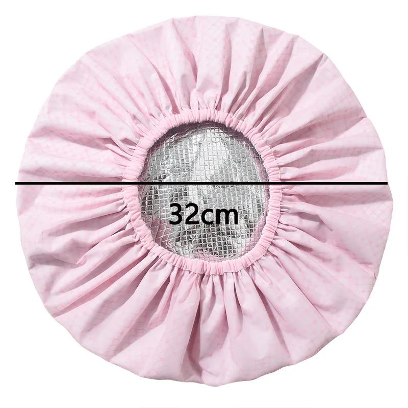 1PC Self-heating Tin Foil Hat Thickened Heating Steam Hair Mask Cap Portable Hair Salon Smooth Hair Oil Baking Cap