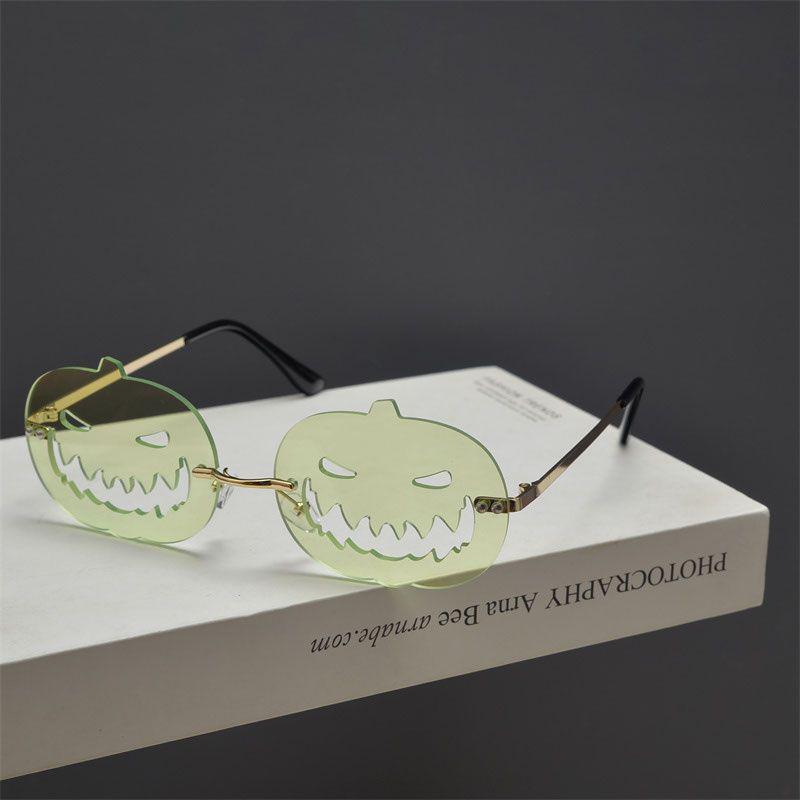 Halloween Pumpkin Glasses: Celebrity Cosplay Funny Sunglasses for Couples