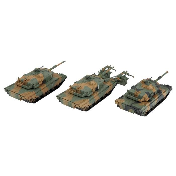 Pit Road 1/144 SGK Series Japan Ground Self-Defense Force Type 90 Tank Plastic Model SGK11 (6.8cm)