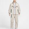 Nike Tech Dri-FIT Gewebte Color-Block Windrunner Jacke Creme Volt Schwarz IU7497-236