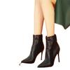 High-heeled Short Boots, New Style Pointed-toe Thin-heeled Boots, Women's Shoes