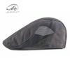 Men Women Breathable Mesh Summer Hat Newsboy Beret Ivy Cap Cabbie Flat Cap Adjustable Vintage Style