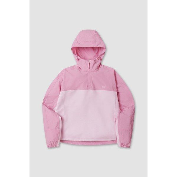 Kolon SporTS Women S Hybrid Hooded Zip Up T ShirT TvTbS25412pin