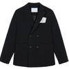 Stylish Korean Loose Oversize Suit Jacket Women's High-end Korean Loose School Uniform Top Trend