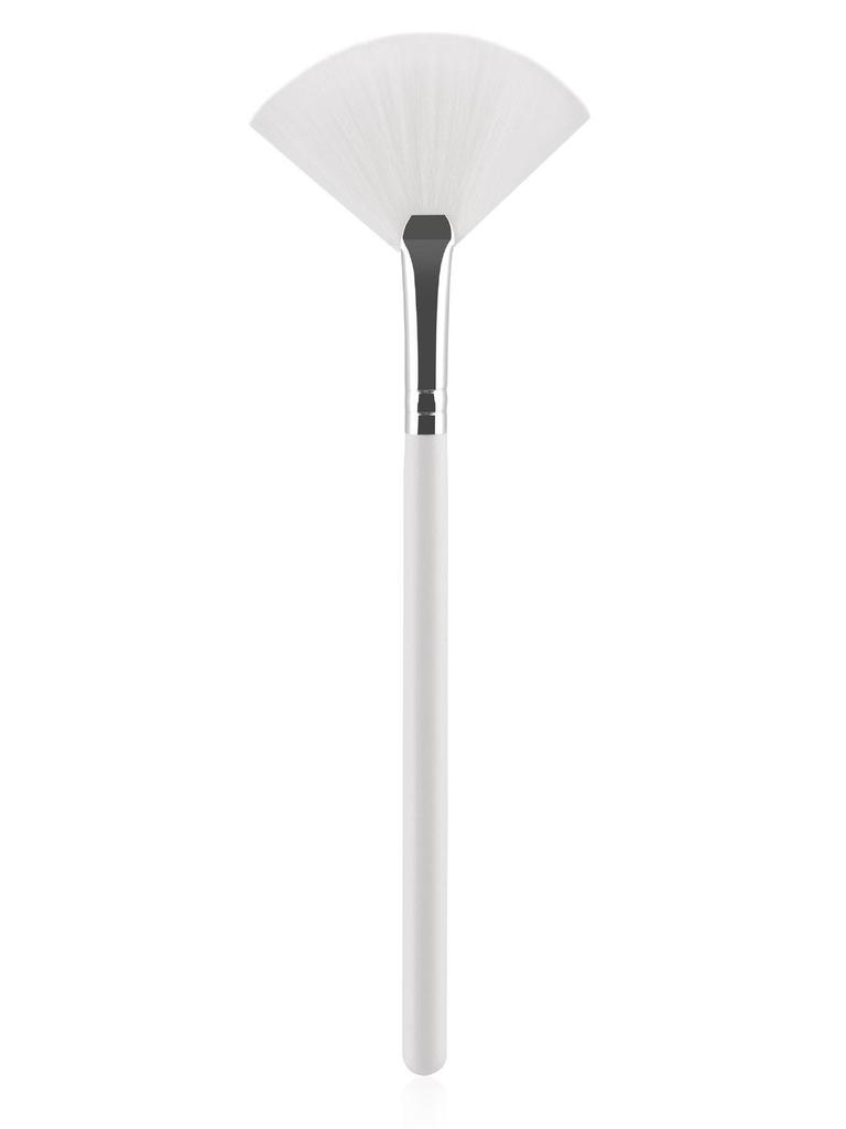 Fan-Shaped Highlight & Blending Brush: Soft Makeup Tool In Stock