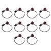 10pcs 3Celsius4in LED Side Marker Light Clearance Lamp with   Terminal 12V for Car Trailer Truck Yacht