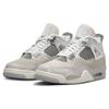 Air Jordan 4 Retro Frozen Moments Women Sneakers Grey Light-Iron-Ore Sail AQ9129-001