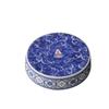 Blue And White Buddha Sitting Lotus Coaster Retro Round Heat Insulation Pad Chinese-Style Household Teacup Pad Cover Anti-Scalding Kung Fu Tea Set
