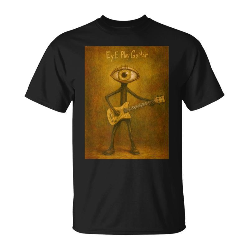 Guitar Art-Surrealist Guitar T-Shirt