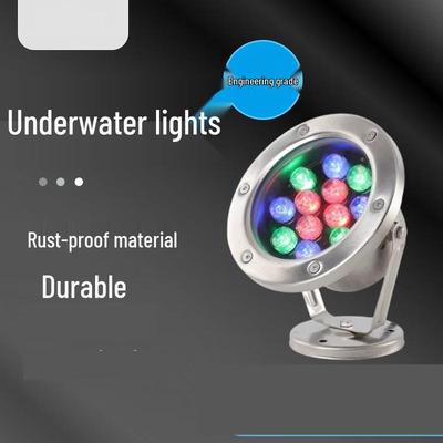 Waterproof LED Fountain & Pond Spotlight