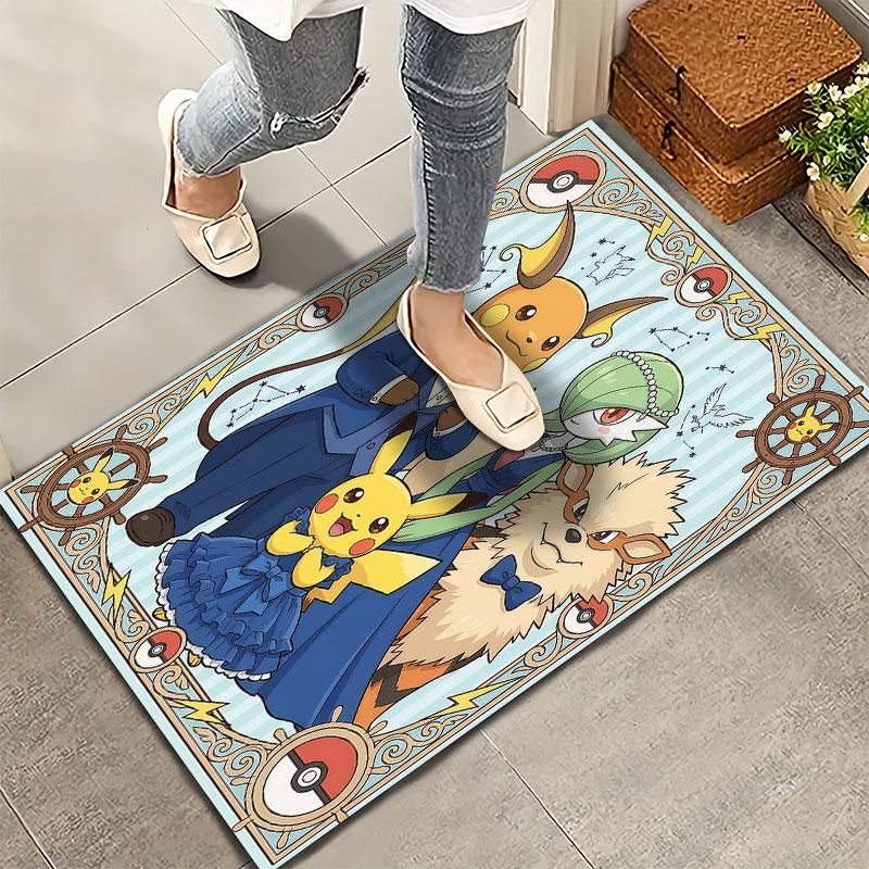 Pokemon Carpet Rug For Living Room Bedroom Home Sofa Decoration Kids Play Nonslip Floor Mat