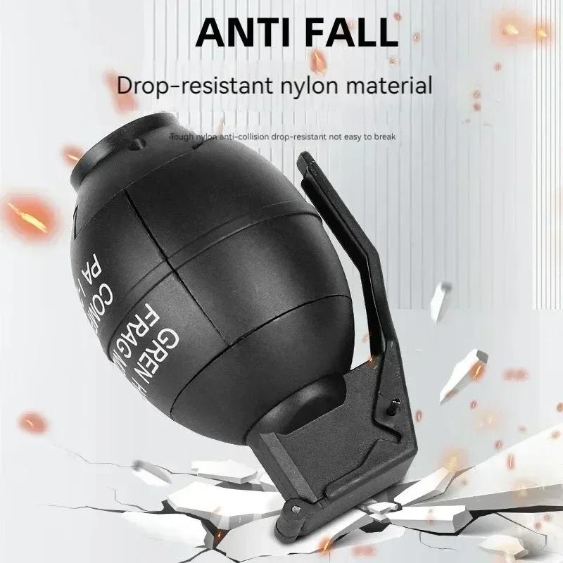 1/3SZT M26a2 Model Granatu Nylonowego Granat Hukowy Zabawka, Model Granatu Airsoftowego, Odporny na Upadki, Wielokrotnego Użytku, Kulki Żelowe, Konfetti, Mąka