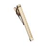 Gentlemen Engraved Alloy Tie Clip Wedding Party Jewelry Brass Gold Tie Bar Clip