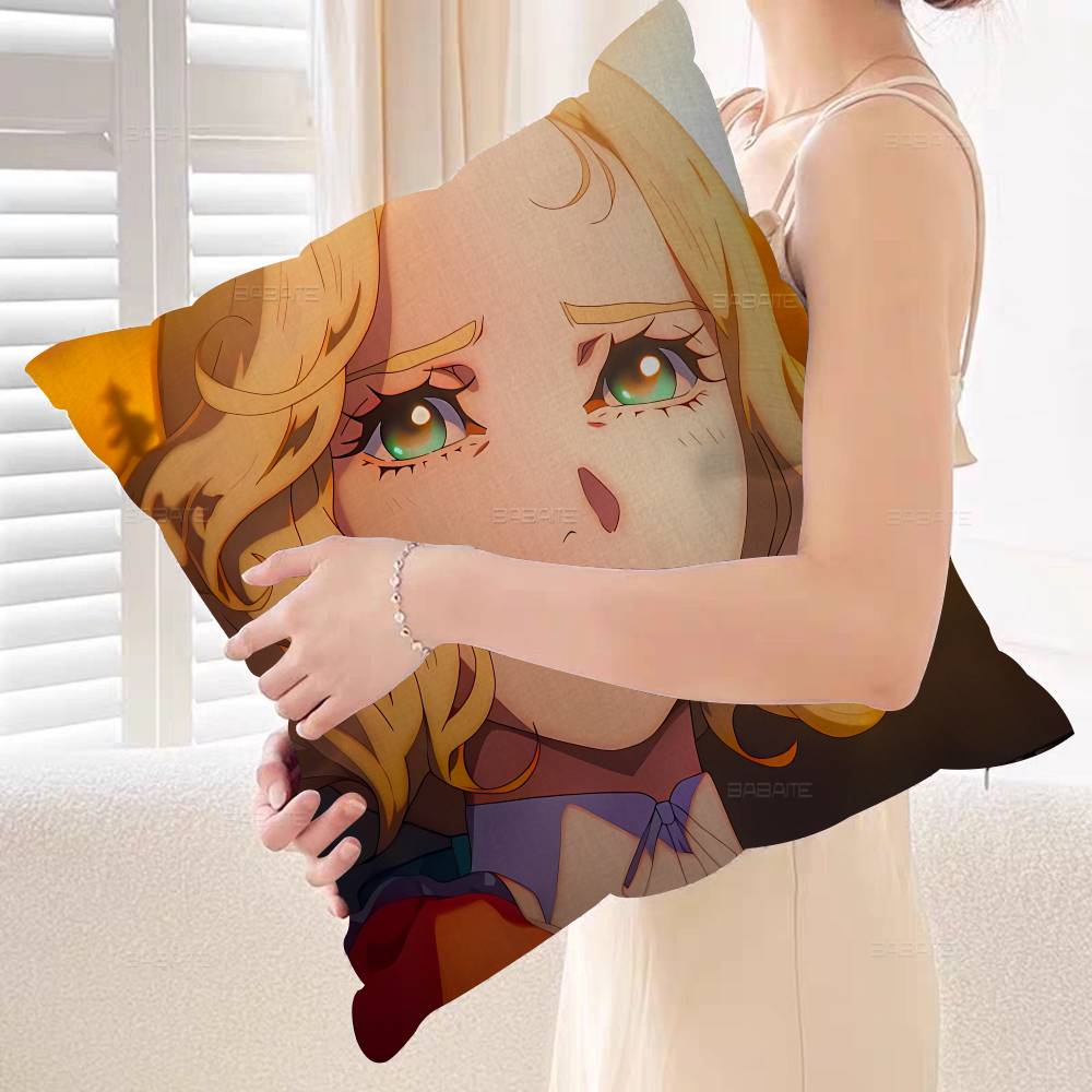 Anime Castlevania Cushion Cover Inches Farmhouse Decor Home Throw Pillow Covers for Couch Decorations