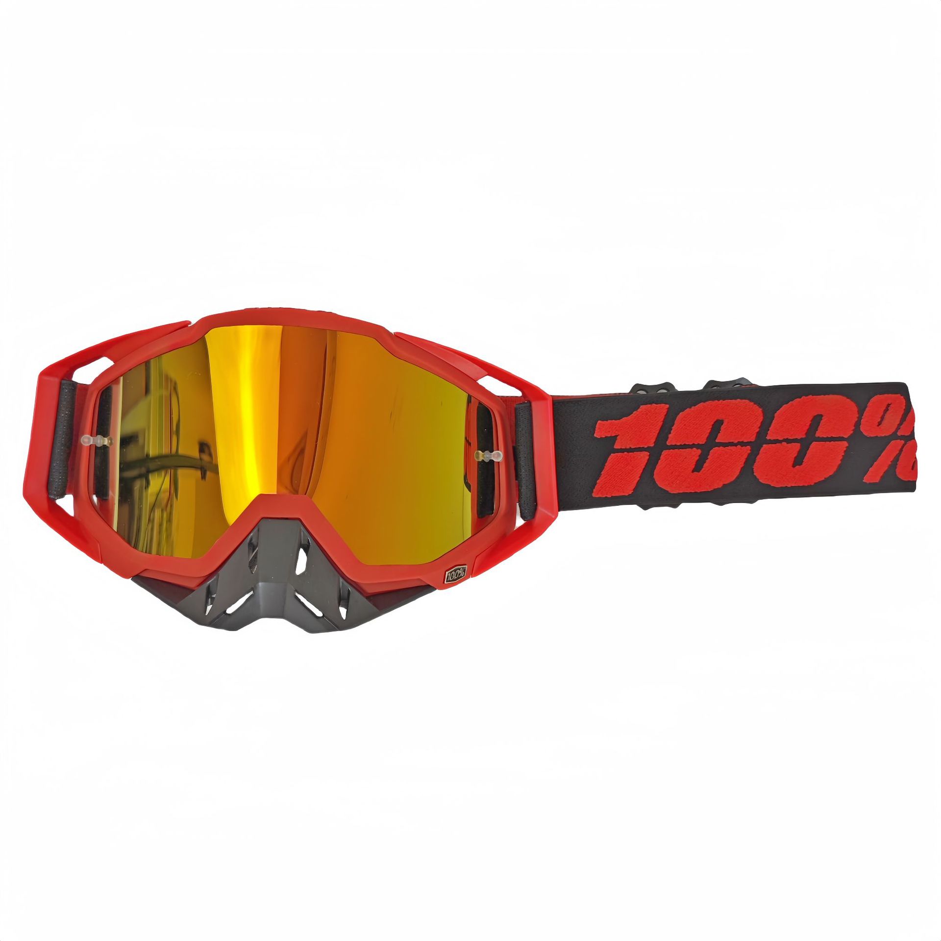 

100%Cycling HD goggles, dustproof motorcycle downhill half helmet, rally riding windproof sunshade glasses 100-1D-A1