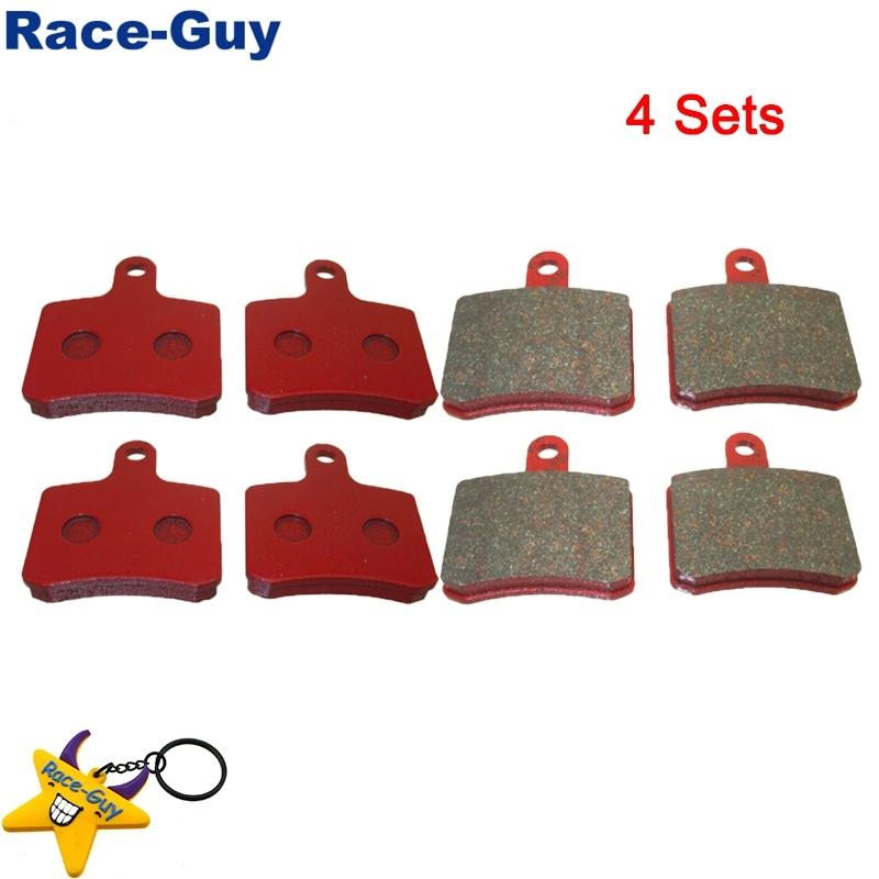 4x Brake Pads For 2017-2022 OTK Caliper Tony Kart Alonso Kosmic Esprit Systems