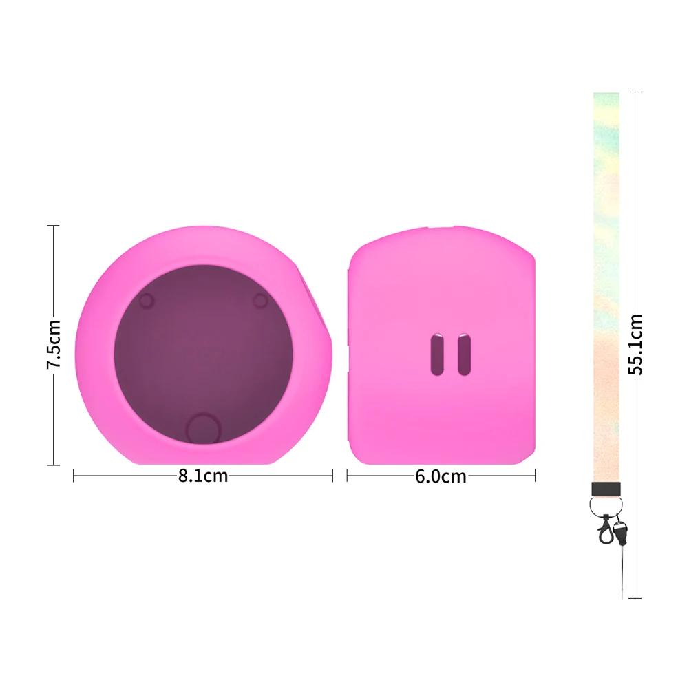 Soft Silicone Case For Punirunes Interactive Digital Toy  Protective Cover Shockproof Protective Skin Sleeve with Lanyard