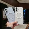 Suitable for Apple Iphone16 Ultra-thin PP Striped Phone Case, Apple 15promax Does Not Turn Yellow, 14 Magnetic Heat Dissipation