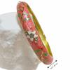 1cm Chinese Cloisonne Bracelet Traditional Women's Hand Bracelet  Gifts for Women Girl