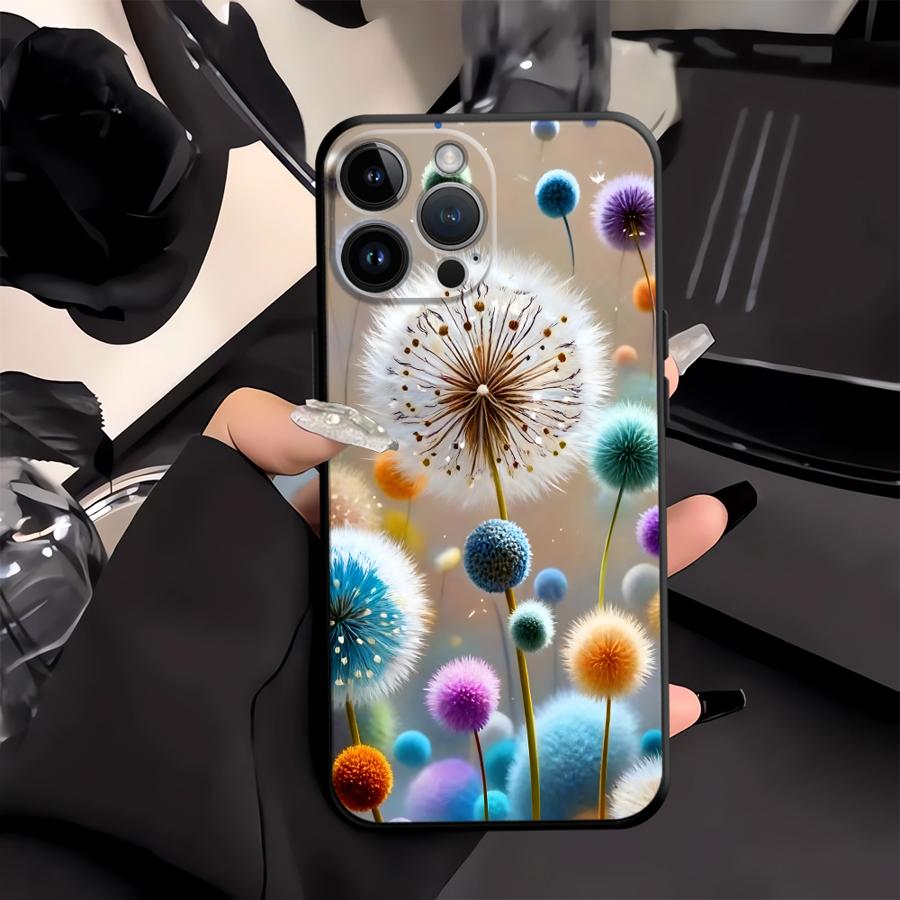 Funda Phone Cover Case for Apple IPhone 18 17 Pro Max Air 15 Pro 7 8 13 11 XR XS MAX 16 14 12 Beautiful Dandelion