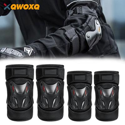 1 pár chráničů loktů Ochranné motocyklové chrániče kolen Motokros Motocyklové chrániče kolen Jezdecký chránič Závodní chrániče Ochranná sada