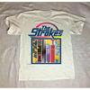 חולצת טי וינטג' רשמית של להקת The Strokes משנות ה-90, עם גרפיקה של עטיפות האלבומים Is This It & Room on Fire
