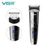 New V-072 Electric Razor Full Body Wash Lightweight Hair Clipper for Men Oil Head Clipper with LED Display Electric Home Clipper Razor Shaver