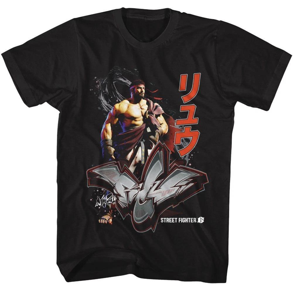 Street Fighter Ryu Graffiti Gaming Shirt 120