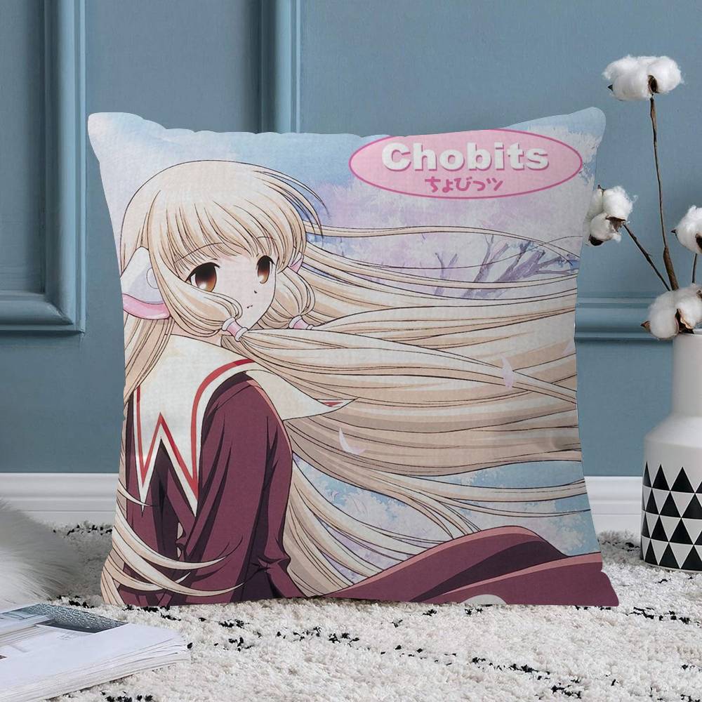 Classic cute Anime CChobits Maple Design Cushion Cover Happy Autumn Harvest decor Holiday Decorati Pillow Cover 30x30 cm