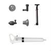Declogger Toilet Drain Cleaner High Pressure Air Plunger With 3 Nozzles For Sink Bathtubs Pipe Clogs B03E
