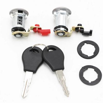 2er Set Autotürschloss mit Schlüssel Links & Rechts für Nissan Pickup 1984-1998 80600-01G25