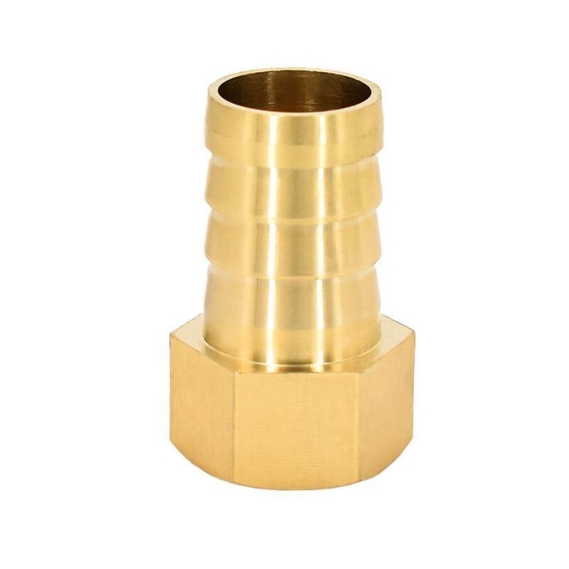 Brass Hex Straight Pagoda Hose Connector