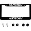 License Plate Frame Registered Nurse Stainless Steel License Plate Frame With 2 Holes & Free Screws 12.2 X 6.3 Inches