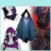 Arcane League Of Legends Jinx Cosplay Cloak With Polyester Fabric For Halloween And Role Play