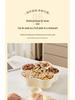 Rotatable Kitchen Prep Plate with Compartmented Draining Basket