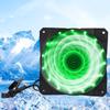 Chassis Fan Computer Cooler PC Accessory 3-Wire 15-Light Mute LED Streamer Colorful 12CM15-Light