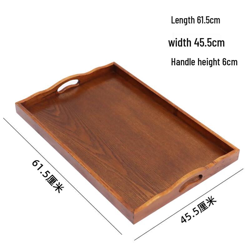 ZISIZ Очень большой деревянный сервировочный поднос
