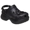 Crocs Bae Translucent Floral Clog Clogs Women's Black