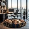 Supernatural Printed Round Rug Carpet Chair Rug Area Rug Entryway Doormats,for Office Chair Living Room Bedroom Kitchen Room.