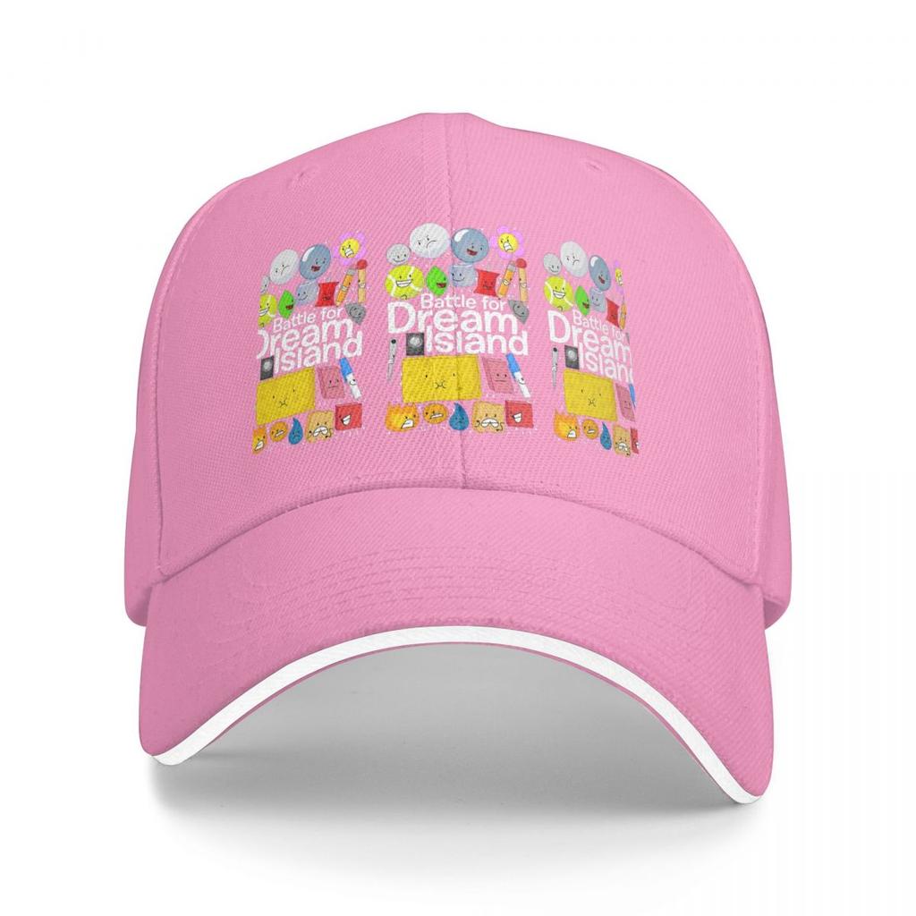 BFDI Poster Black Baseball Caps Snapback Fashion Baseball Hats Breathable Casual Casquette Outdoor For Mens And Womens