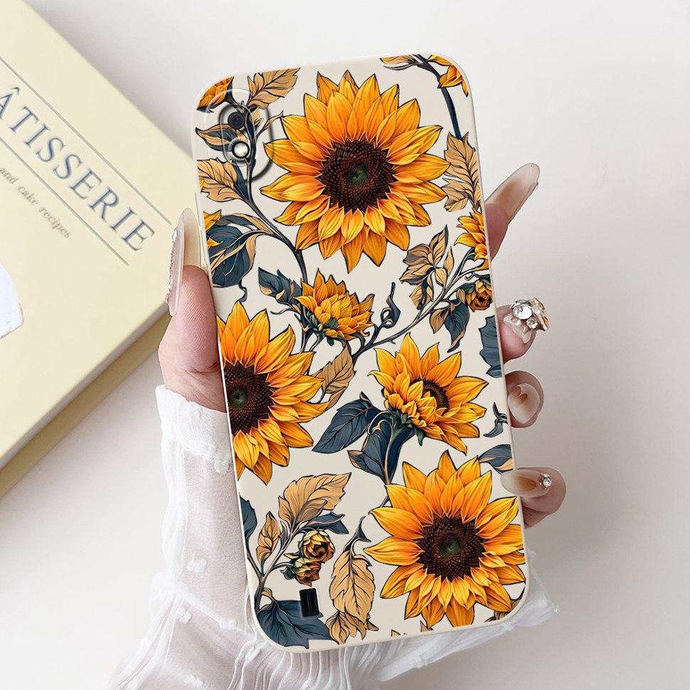 For Samsung A10 Case SM-A105F SM-A105G Stylish Flowers Butterfly Soft Slim Fundas Phone Case For Samsung Galaxy A10 Back Cover
