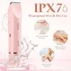 Home Use Portable 2 In 1 Hair Removal Rechargeable Trimmer Wireless Body Shaver Electric Razor Portable Hair Epilator