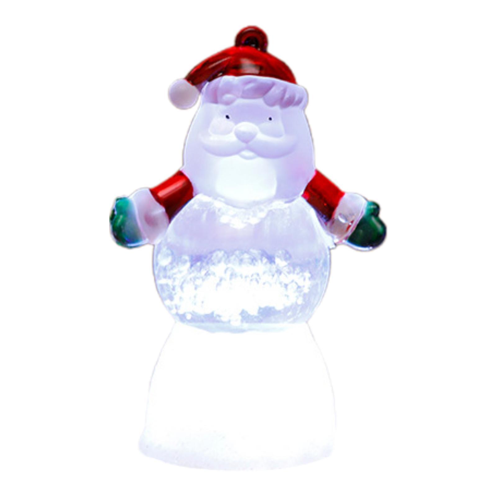 Светящаяся рождественская фигурка, ночник, centerpiece для стола, для спальни, офиса