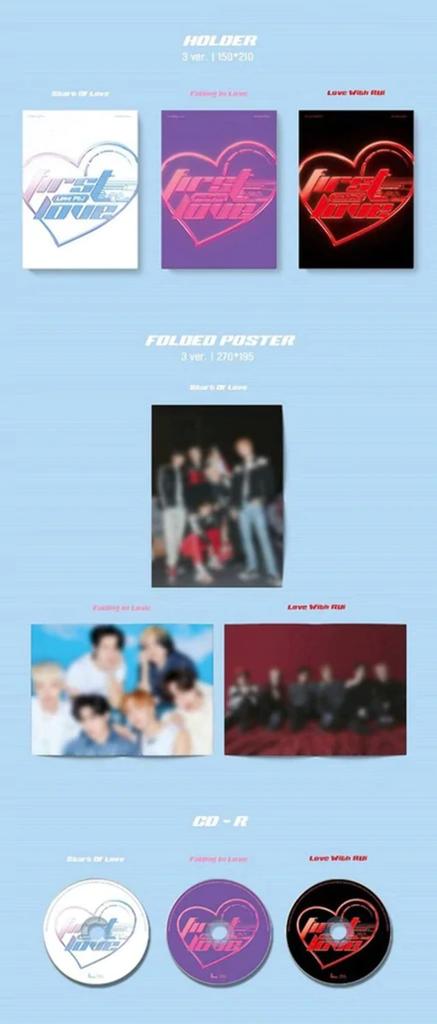 WEi 4th Mini Album Love First Love - Part.1 (Random Version)