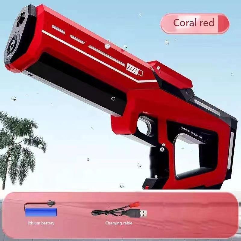 Non-Toxic Electric Water Guns For Adults Powerful Squirt Automatic Water Suction Water Blasters Summer Outdoor Beach Shooting Game Toys