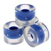 Custom PU Light Up Wheels for Longboard Cruiser Night Glow Skateboarding Downhill Mountain Rebuild Set